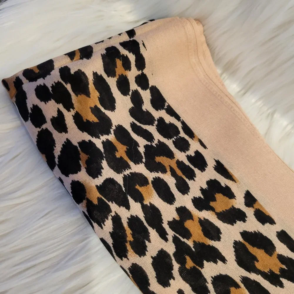 Kate Spade Leopard Print Scarf